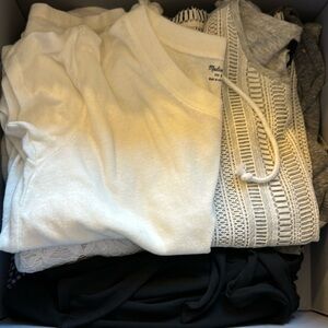 Bundle of J. Crew and Madewell Tops, size small mostly